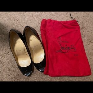 Authentic Christian Louboutin Patent Leather Pumps